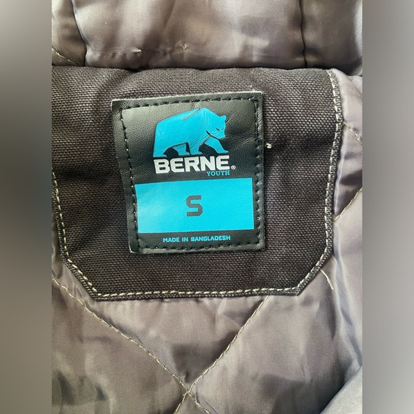 Berne Youth Modern Hooded Jacket - Picture 4 of 8